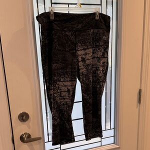 RBX Charcoal Patterned Leggings